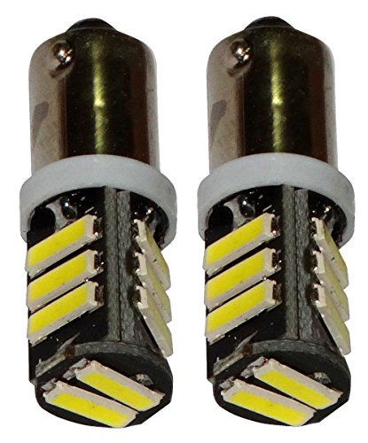 Aerzetix - 2 x LED lampadina T4W T5W BA9S 12V