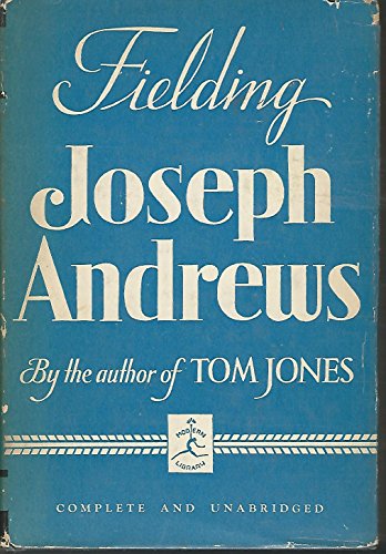 The HISTORY And ADVENTURES Of JOSEPH ANDREWS An... B009V3AFAC Book Cover