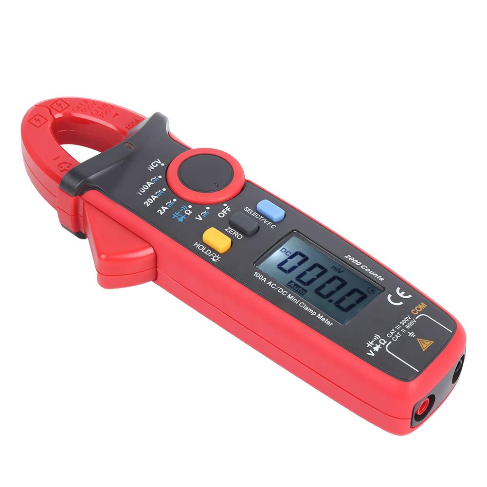 UT210E Ręczny cyfrowy miernik cęgowy Multimetr Tester napięcia i prądu z funkcją VFC Bezkontaktowe wykrywanie NCV dla laboratoriów Fabryki Domy Entuzjaści radia Materiał ABS Otwór