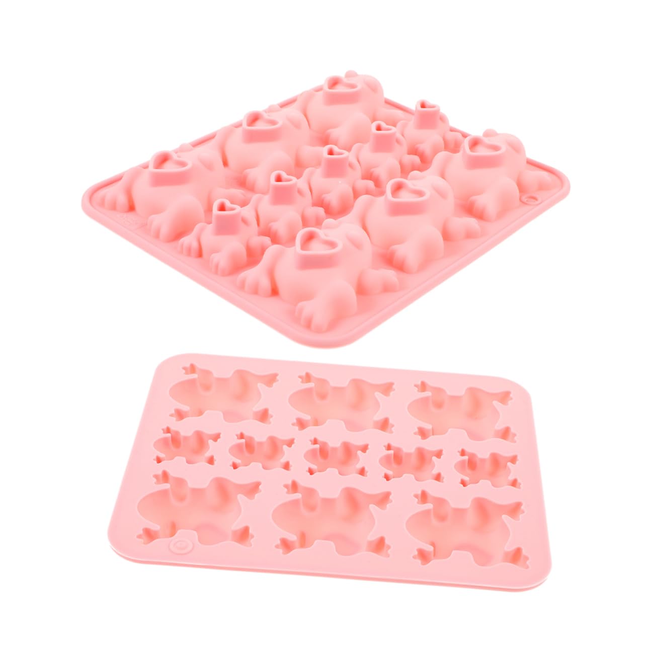 SHINEOFI 10pièces Moule Forme De Grenouille Pour Chocolat Bonbons Et Desserts Pour Pâtisserie Fêtes