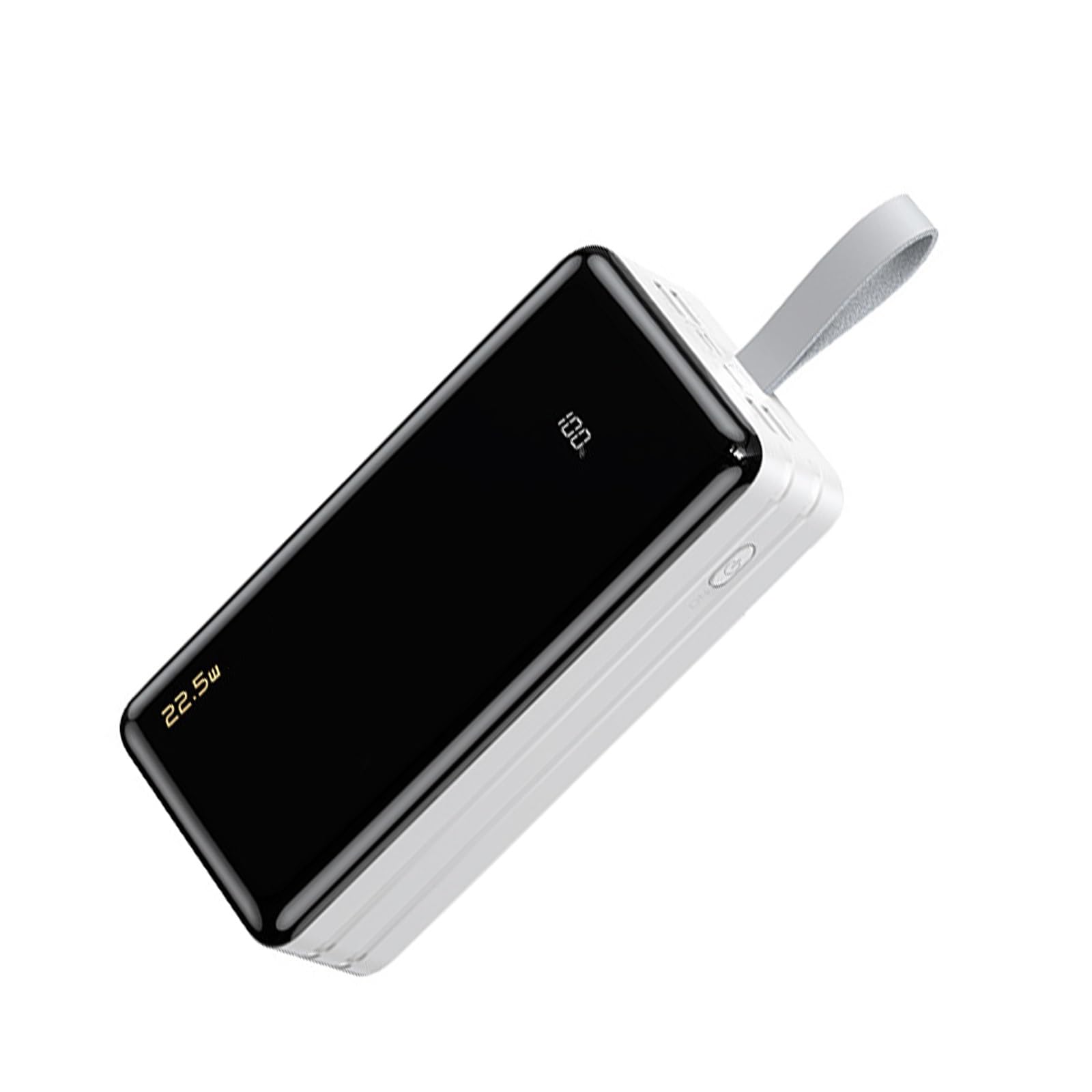 Cargador Portátil Power Bank 60000 Mah Paquete De Batería De Gran Capacidad Carga Súper Rápida De 22.5W Carga 4 Dispositivos Al Mismo Tiempo Para Teléfonos Inteligentes, Tabletas, Consolas De Juegos(W