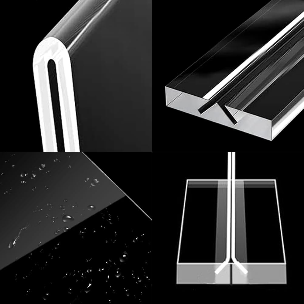 Lot De 4 Présentoirs De Table A4 En Acrylique Transparent - Supports Publicitaires Bureau Restaurant