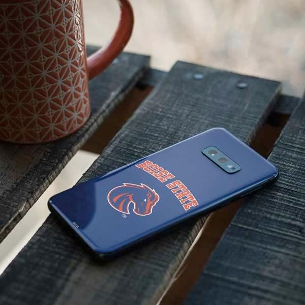 Skinit Decal Phone Skin Compatible with Samsung Galaxy S10e - Officially Licensed College Boise State Design