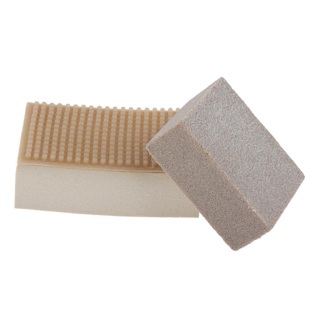 Set di 2 gomme da cancellare per pulire stivali e scarpe e mobili in pelle scamosciata