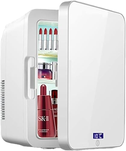 WOCOYOXBX Fridge Beauty Mirror Cosmetics Refrigerator Fruit Beverage Refrigerator Student Dormitory Refrigerator Skin Care Products