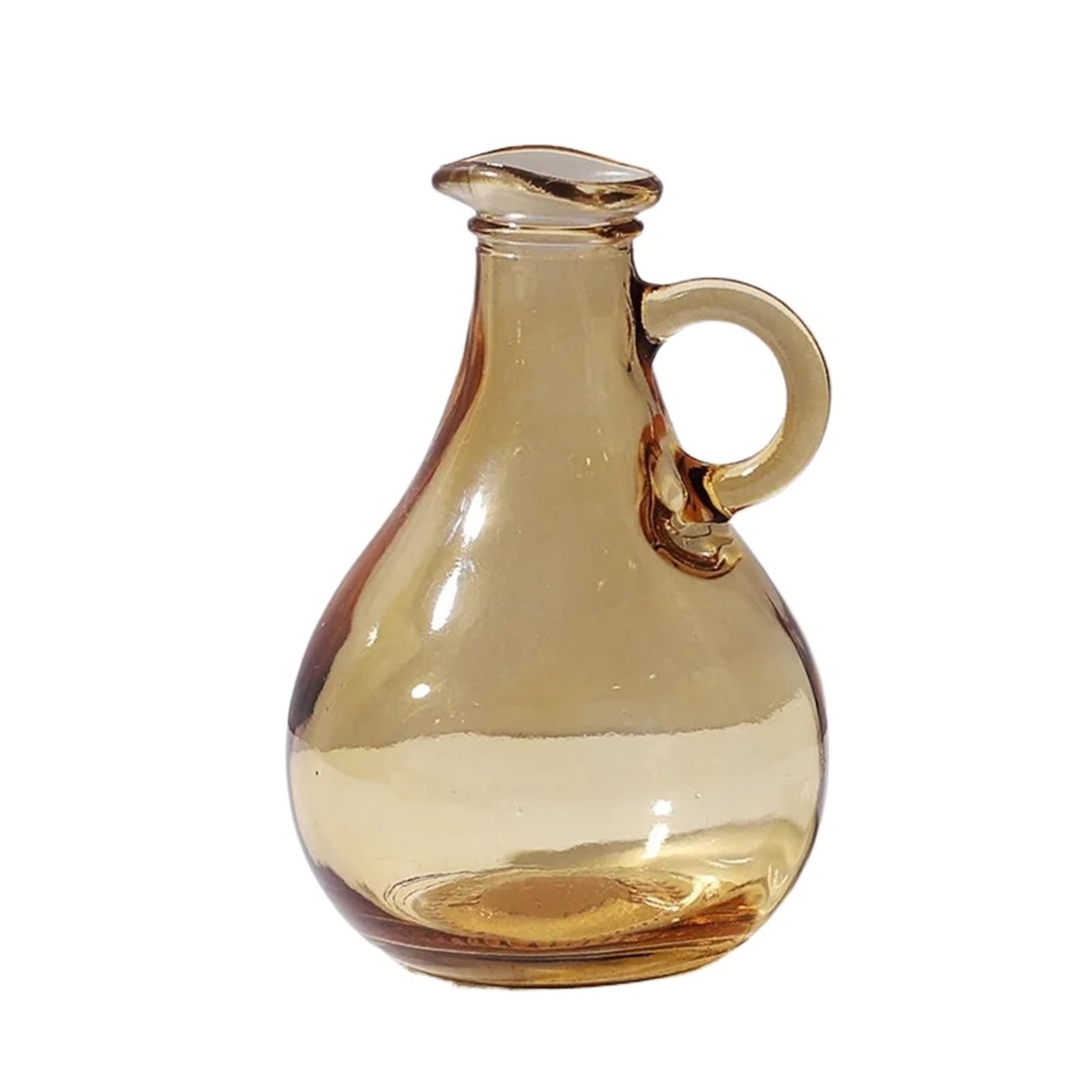 QuxetlRyz Glass Hydroponic Vase Colored Glass Vase Flower Arrangement Hydroponics Ball Art Ware Tabletop Home Decor(Color 2)
