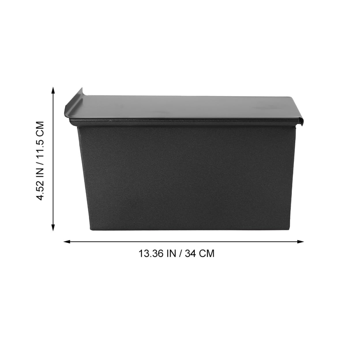 Kastenform Brotbackformen mit Deckel aus Eisen Wärmeleitung Antihaftbeschichtete und Praktische Toastbrotform zum Backen für Zuhause
