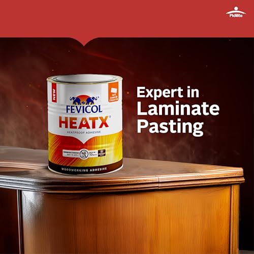 Image of Fevicol Heatx - Fast Setting Heatproof Adhesive | Sets in 10minutes | Mix instantly | Water resistant | 1 Litre