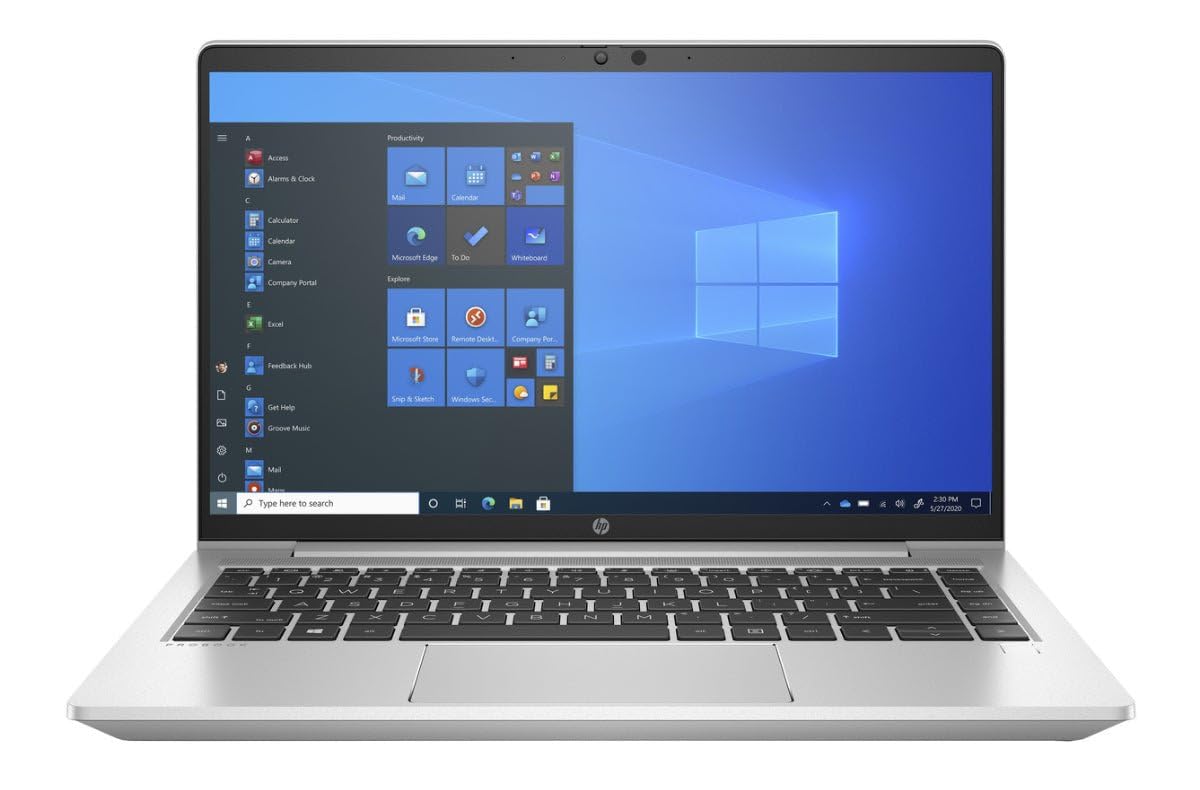 HP ProBook 640 G8 14" 1920 x 1080 Full HD Intel Core i7 1185G7 Disque dur SSD 1 To Mémoire 32 Go Windows 11 Pro Webcam Ordinateur portable (reconditionné)