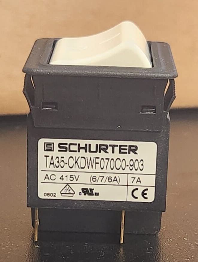 (1 PC) 4435.0096 SCHURTER TA35 Interruttore Automat