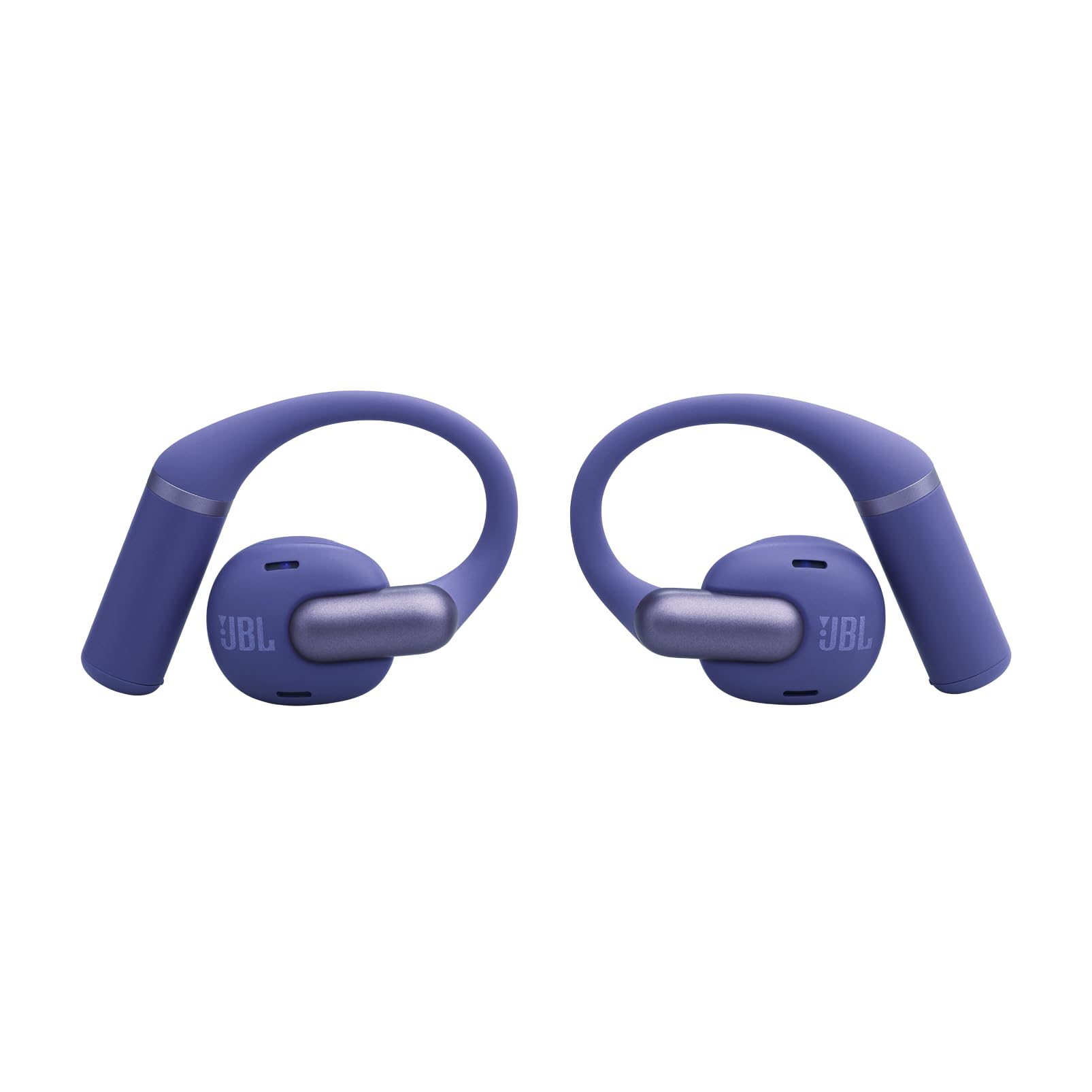 JBL Sense Pro Cuffie Open-Ear True Wireless, Hi-Res Audio, fino a 38 Ore di Autonomia, Resistenti ad Acqua e Polvere IP54, Tecnologia JBL OpenSound e Spatial Sound, Blu