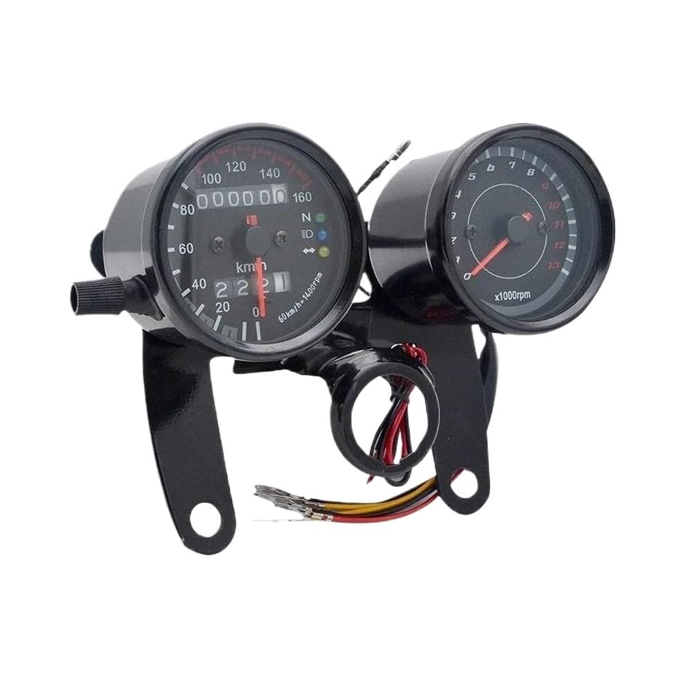 Compteur kilométrique Compteur De Vitesse Universel Pour Moto, Tachymètre, Odomètre, Pour, Pour, ATV, Indicateur, D'affichage