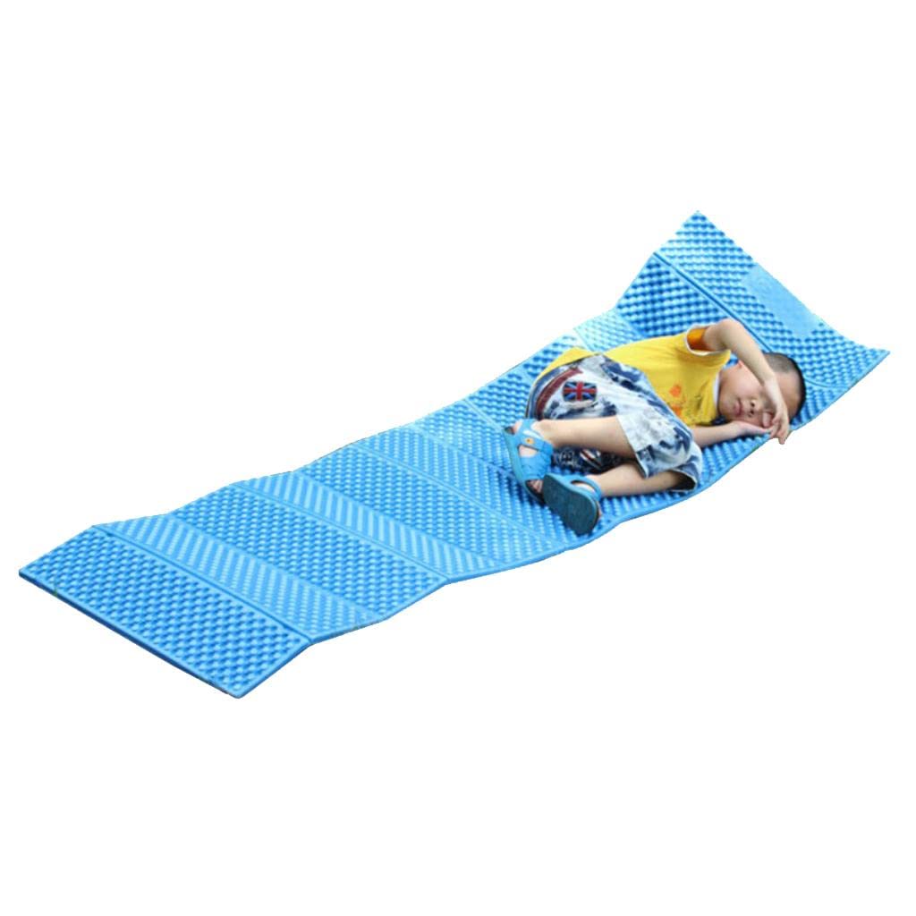 Tapis de Plage et de Couchage Portable et Pliable en Mousse, Imperméable et, Vert, 190x56cm