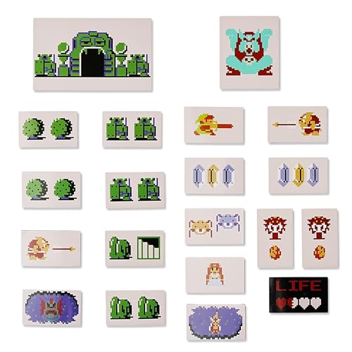 Set de 20 Imanes The Legend of Zelda 8-Bit miniatura 1