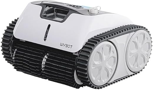 Quimicamp – Robot Limpiafondos Inalámbrico Piscina Wybot E-Tron i20.