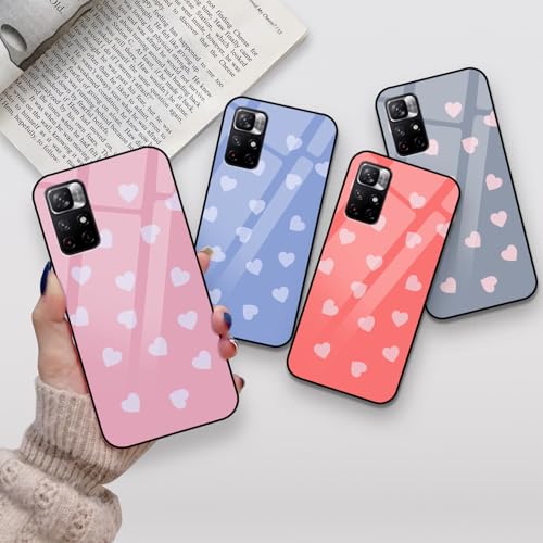 Image of COLORflow Back Cover Compatible with Redmi Note 11 5G / 11S 5G | Heart Celestial Color Customized | Shockproof TPU Bumper with Camera Protection Back Cover Compatible with Redmi Note 11 5G / 11S 5G