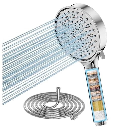 Cobbe Hard Water Filter Shower Head