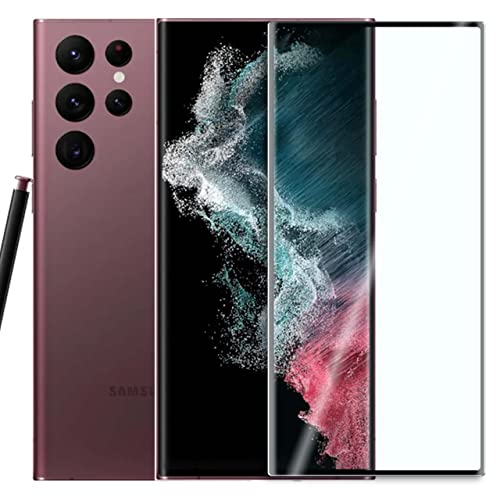 Orancio Galaxy S23 Ultra 用 フィルム 強化 ガラス 全面保護フィルム SC-52D SCG20 S23 Ultra