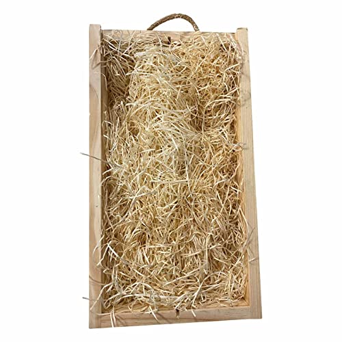 Cajas de Vino de Madera: Diseños y Materiales para Conservar tu Vino ADRI. Caja de madera para vino con virutas de relleno | 2 Botellas | Tapa corredera en DM y asas para transportar. Medidas de la caja 35 x 21 x 11 cm