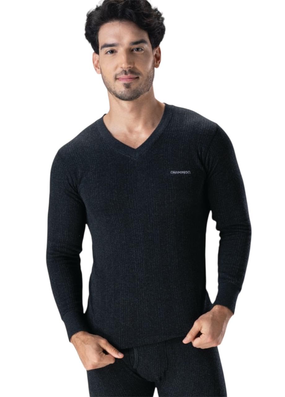 Thermal Wear for Men Set Top & Bottom – Premium Winter Inner Wear – Warm & Comfortable Cotton Body Warmer Set-picture-34