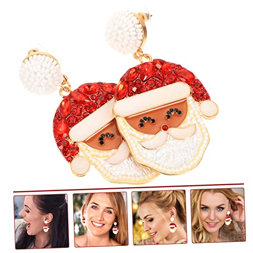 Boucles oreilles Santa Claus look captivant avec accessoires festifs classiques - 6