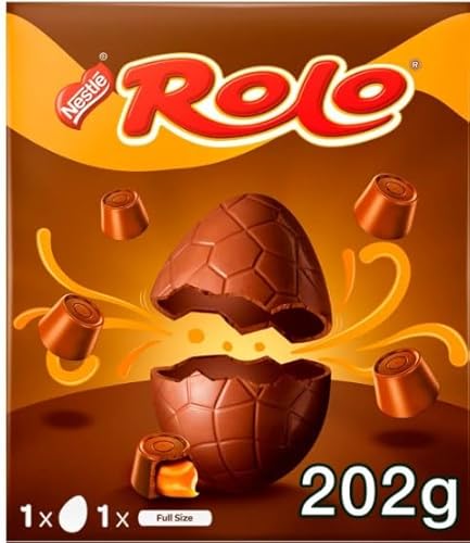 1 x uovo di Pasqua grande 202 g delizioso delizioso e tortuoso cestino regalo, Natale, compleanno, speciale per Pasqua