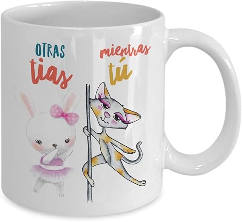 Miniatura 2 de Regalo para tias  Taza de cafe para hermana  Perfecto regalo para navidad, graduados, profesionales y estudiantes  Vaso con afirmaciones positivas,,
