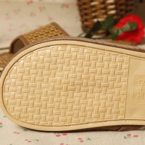 Premium Comfort Cool Bamboo Slides Summer Slippers For Men Sandals Flip Flops Arch Support Yoga Mat Soft Sole Footwear4