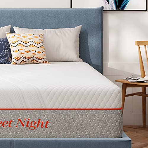 Sweetnight Colchón Viscoelástico 120 X 200 Cm, Altura De 22 Cm, Firmeza Media-Alta, Colchón De Espuma Con Memoria En Gel, Transpirable, Cómodo Y Suave, Blanco Y Gris, 120 X 200 X 22 Cm Sweetnight Colchón Viscoelástico 120 X 200 Cm, Altura De 22 Cm, Firmeza Media-Alta, Colchón De Espuma Con Memoria En Gel, Transpirable, Cómodo Y Suave, Blanco Y Gris, 120 X 200 X 22 Cm