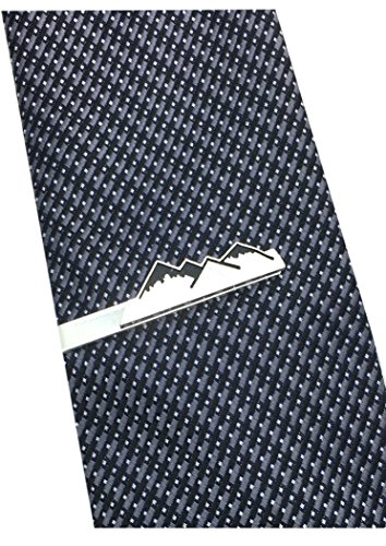 Men's Mountain Tie Bar, Gift for Groomsmen, groomsman gift, father of the groom