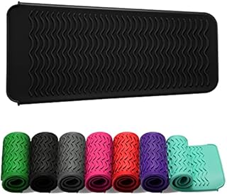 ZAXOP Resistant Silicone Mat Pouch for Flat Iron, Curling Iron,Hot Hair Tools