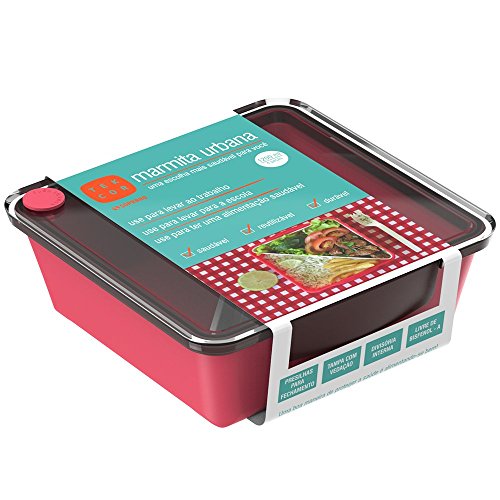 Marmita Urbana Tekcor 1.2L, Soprano, 0850, Vermelho, Pequeno