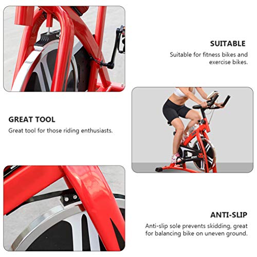 BESPORTBLE 2 Peças de Pastilhas de Freio de Bicicleta Giratória Bloco de Freio de Bicicleta Pastilha