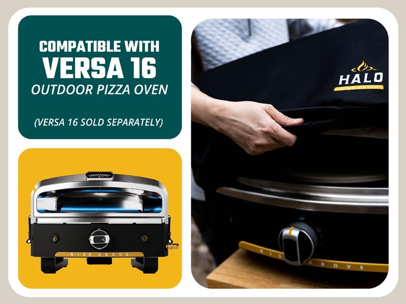 HALO Versa 16 Pizza Oven Cover | Premium quality | UV Rated | Custom fit | Heavy Duty Cover - image 2