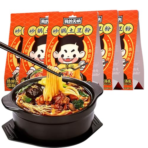 砂?土豆粉 323g/袋 砂?米? 味はQバウンシーでモチモチしている 超濃厚ボーンブロス ノンフライ 土豆粉 麻辣土豆粉 麻辣? 米? 酸辣粉 即食面条 麻辣湯麺 酸辣?粉 中華インスタントラーメン 速食 中国食品 即席ビーフン 即席中華めん 方便面 泡