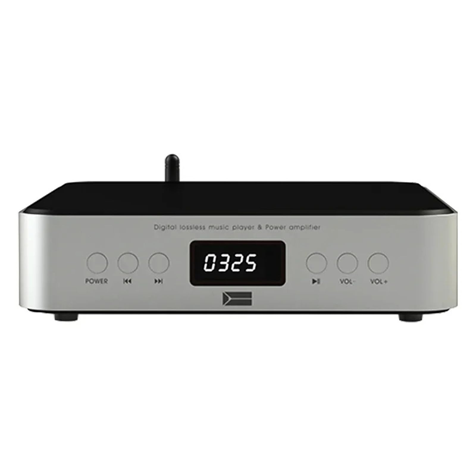 Amplificatore audio, Amplificatore digitale HIFI 80W*2 Potenza Bluetooth 5.0 Giradischi musicale Ingresso scheda SD USB per la casa, Karaoke