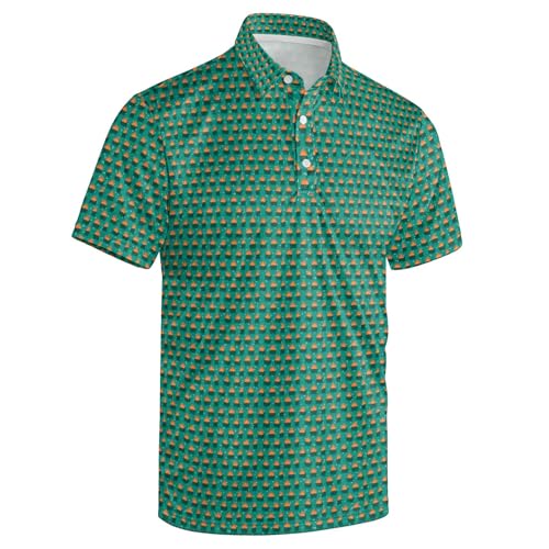 Golf Shirts for Men Mixed Martial Golf Polo Polos Shirts for Men miniatura 3