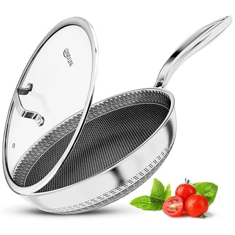 INTIGNIS® Premium Non-Stick Frying Pan with Lid Cover