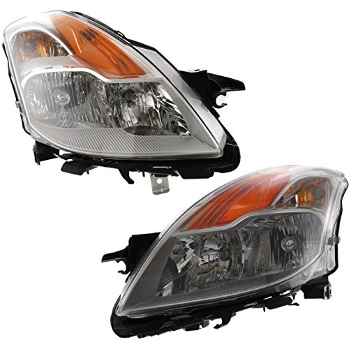 Cskj Headlight Set Compatible With 20Coupe Coupe Left And Right With Bulb 2Pc #TOP5