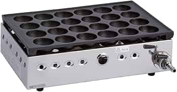 Amazon | ヤマキン ジャンボたこ焼器 大玉 Y-20B 都市ガス Y-20B・13A