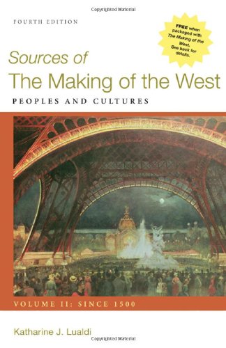 Sources of The Making of the West: Peoples and