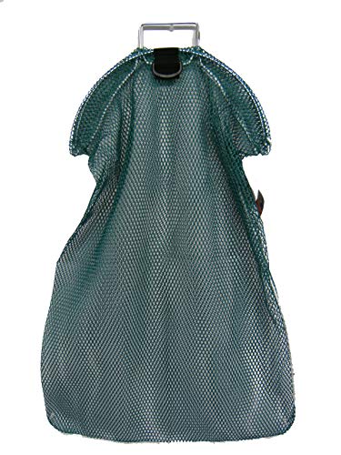 Trident Galvanized Wire Handle Mesh Gear and Game Bags with D-Ring (X-Large, Green 24