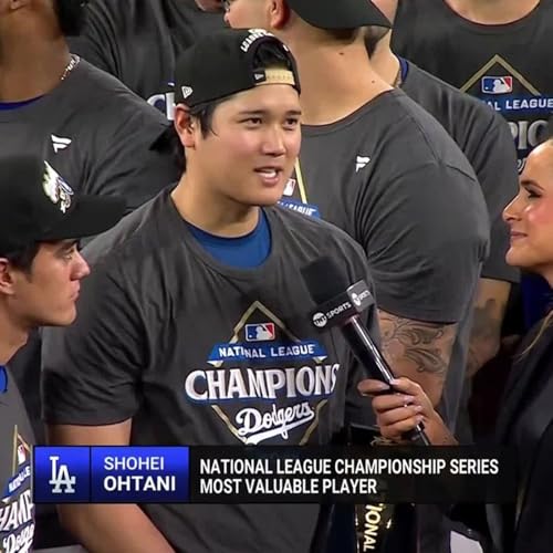 Los Angeles Dodgers NLCS Trophy Presentation 🏆 2025 MLB Postseason