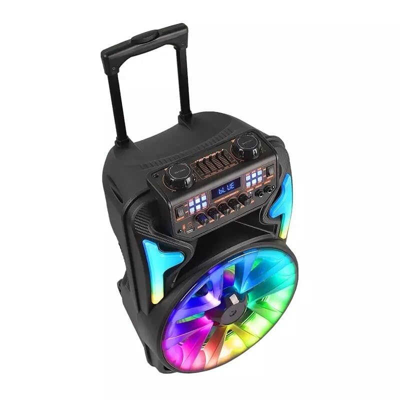8000w Peak Power Outdoor Trolley Speaker