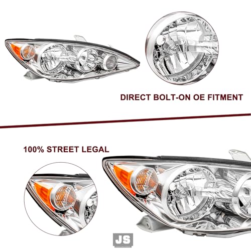 Image of JSBOYAT Headlight Assembly Fits for 2005 2006 Toyota Camry LE XLE SE
