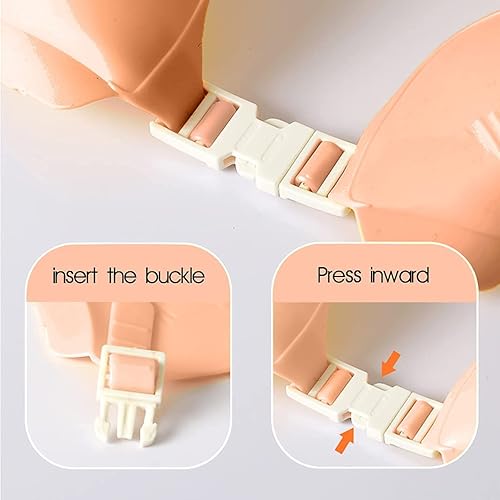 Miniatura 20 de Gorro de baby shower, gorro de ducha para niños, sombrero de visera para protección de ojos y oídos para niños de 0 a 9 años, bonita forma de corona