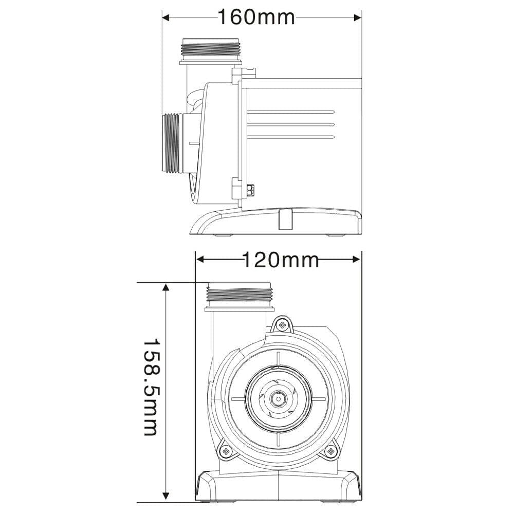 Pompa per piscina 12000 litri all'ora circolazione 100 watt 16_0001982
