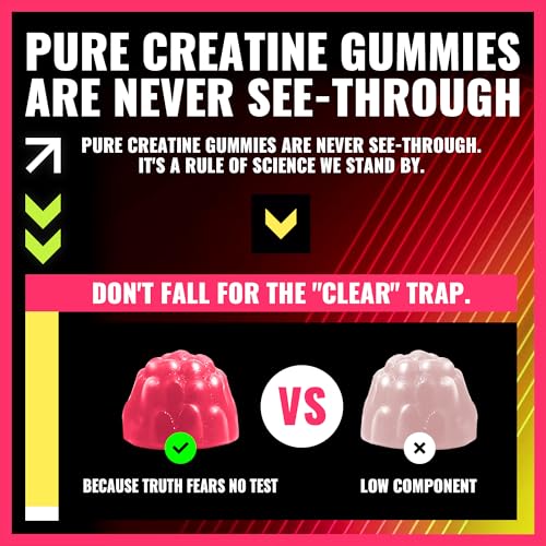 Image of NSF Certified Creatine Gummy for Men &Women .pineapple Watermelon