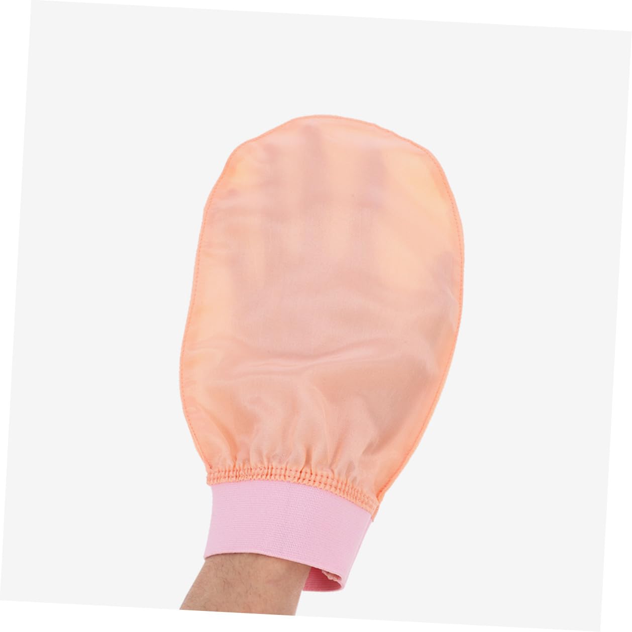 Guantes de Baño Exfoliantes de Imitación de Seda, 1 Par