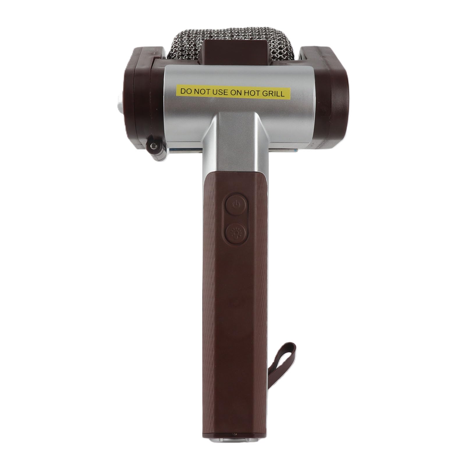 Domary Electric BBQ Grill Cleaner Spinning Brush with LED Light and High
